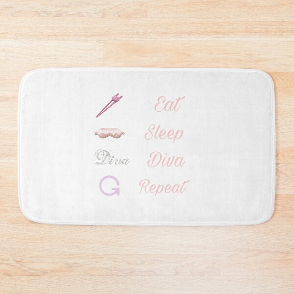Item preview, Eat, sleep, diva, repeat designed and sold by Lexi DesignZ .
