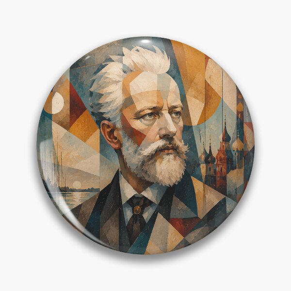 Item preview, Russian composer Pyotr Tchaikovsky painting. designed and sold by GalleryKauffeld.