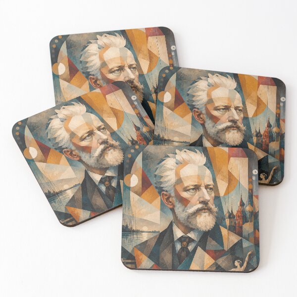 Item preview, Russian composer Pyotr Tchaikovsky painting. designed and sold by GalleryKauffeld.