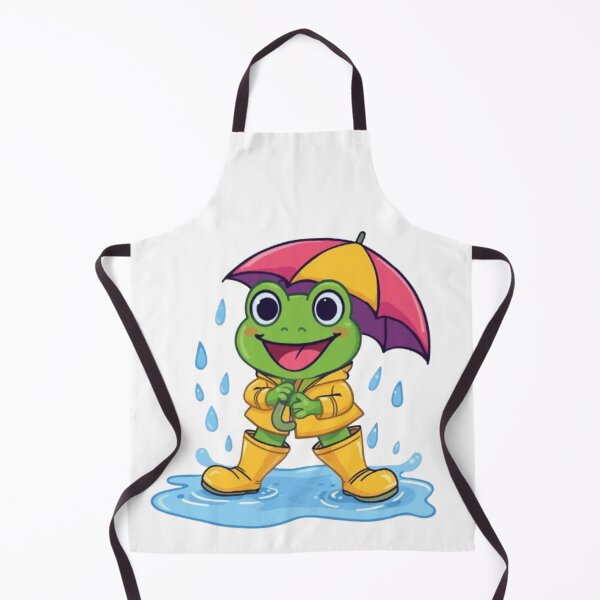 Item preview, Cute Frog in Rain Boots Kawaii Sticker | Adorable Rainy Day Frog designed and sold by Stylestickers55.
