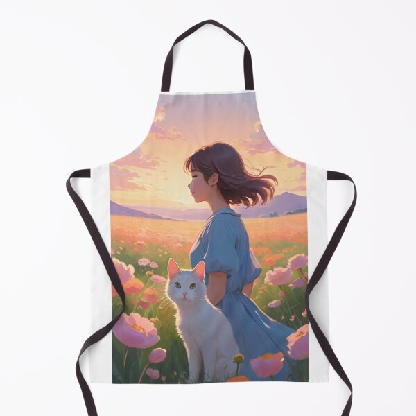 Item preview, Illustration - Person and Feline, Landscape Sweetness designed and sold by AnimeShin.