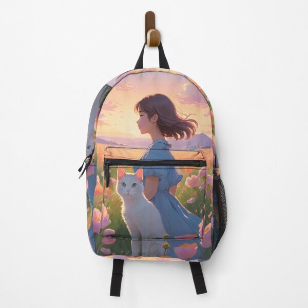 Item preview, Illustration - Person and Feline, Landscape Sweetness designed and sold by AnimeShin.