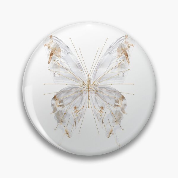 Item preview, Glass Butterfly Anatomy - Fragile Tech Art designed and sold by STATIC SOUL.