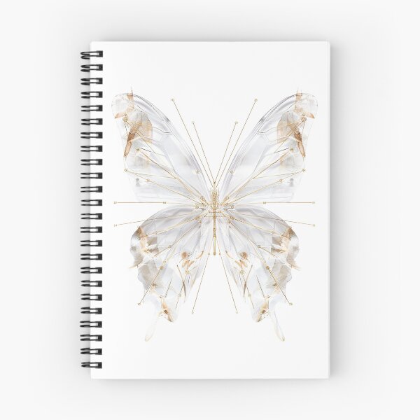 Item preview, Glass Butterfly Anatomy - Fragile Tech Art designed and sold by STATIC SOUL.
