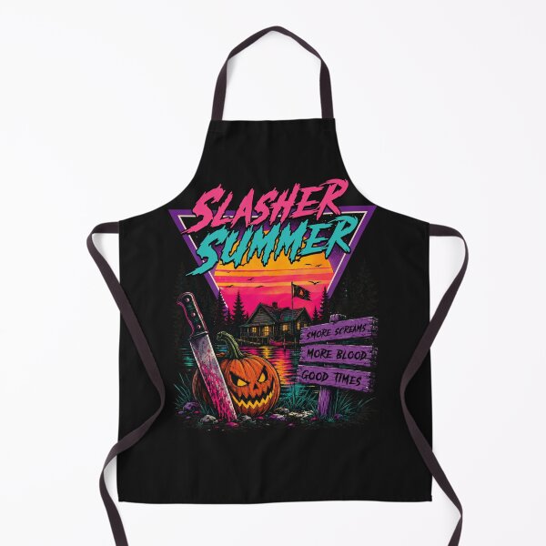 Item preview, Retro Slasher Summer Horror Camp designed and sold by HilllBernadine.