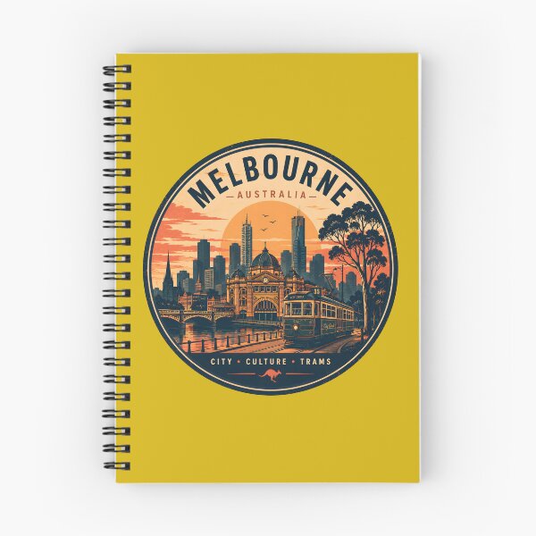 Item preview, Melbourne Australia Vintage City Tram Travel Badge Design designed and sold by TAOptimus .