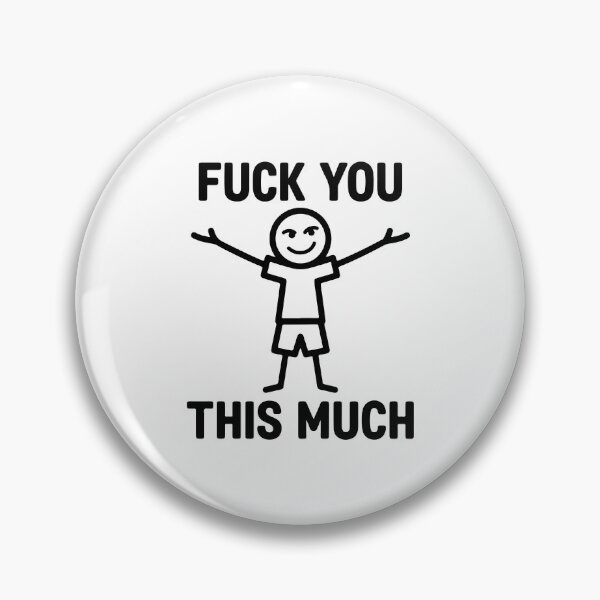 Item preview, Funny Stick Figure Fuck You This Much Sarcastic designed and sold by raedattia.