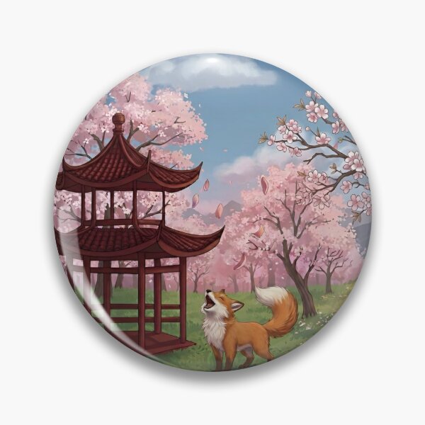 Item preview, Japanese fox designed and sold by pattegraphique.