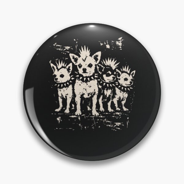 Artikelvorschau, Vintage Punk Rock Chihuahua Mohawk entworfen und verkauft von HilllBernadine.