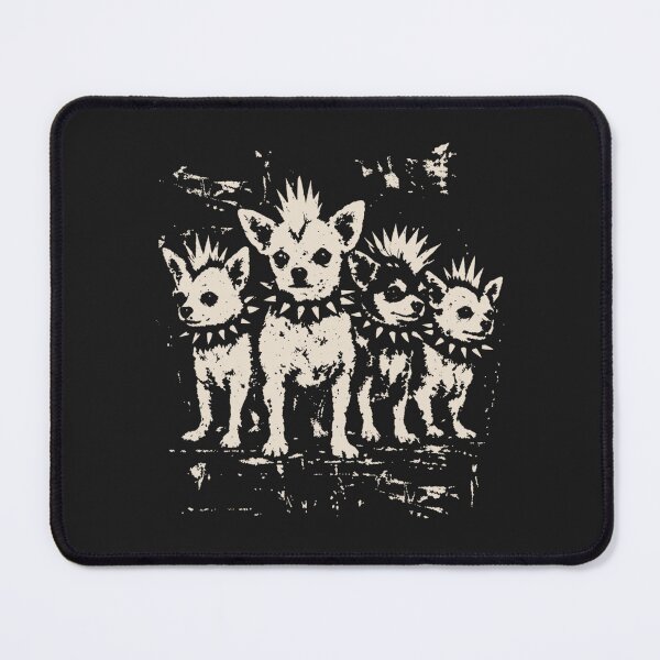 Item preview, Vintage Punk Rock Chihuahua Mohawk designed and sold by HilllBernadine.