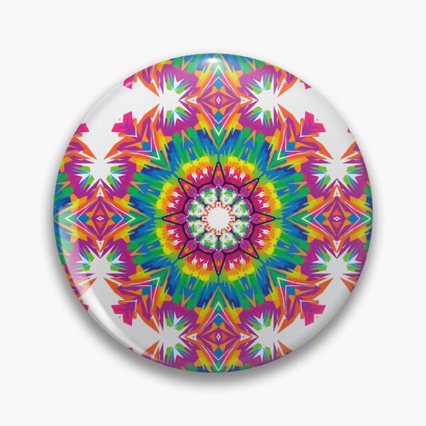 Item preview, Colorful Rainbow Kaleidoscope Geometric Pattern designed and sold by SweetLilith.