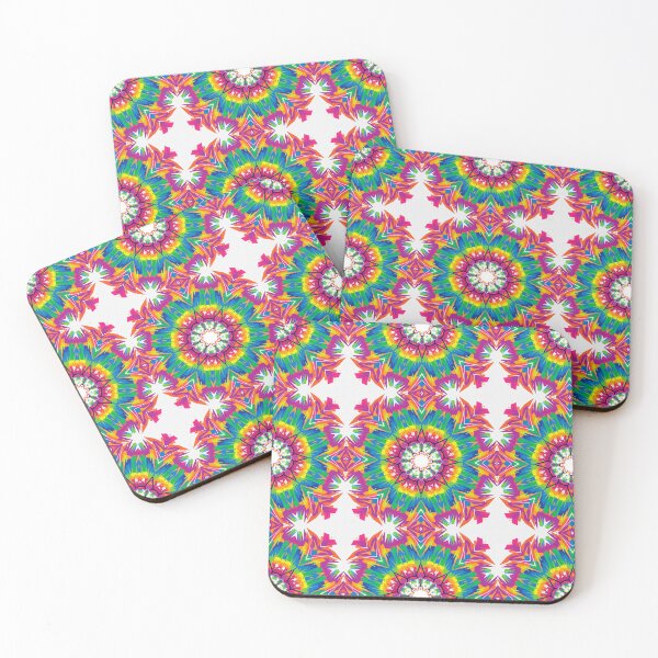 Item preview, Colorful Rainbow Kaleidoscope Geometric Pattern designed and sold by SweetLilith.