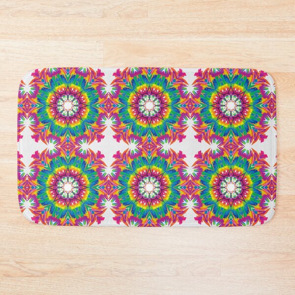 Item preview, Colorful Rainbow Kaleidoscope Geometric Pattern designed and sold by SweetLilith.