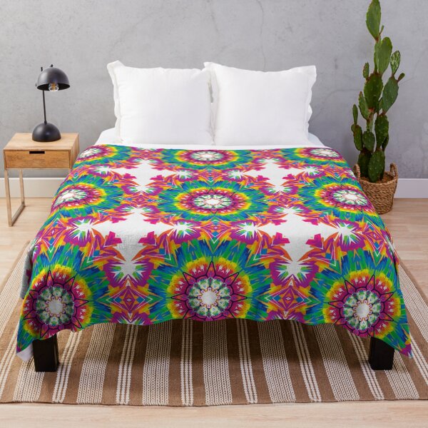 Item preview, Colorful Rainbow Kaleidoscope Geometric Pattern designed and sold by SweetLilith.