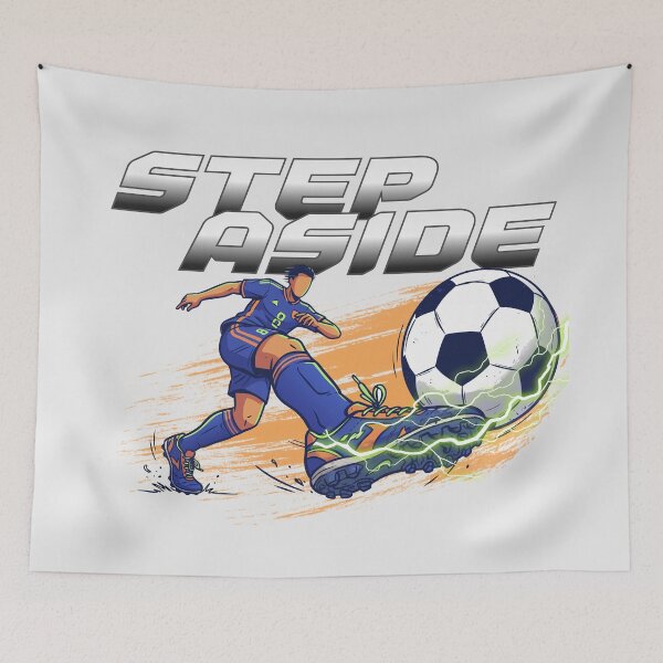 Item preview, Soccer Extreme Perspective Graphic "Step Aside" | Force of Perspective Street Football Power Kick Art designed and sold by JWSmile.