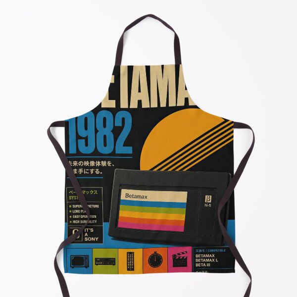 Item preview, Betamax 1982 – Vintage Home Video Retro Poster designed and sold by obstinator.