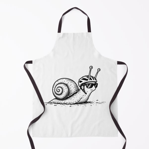 Item preview, Snail Trail Funny Cycling Bicycle Touring Travel Design designed and sold by MonkiFlipp.