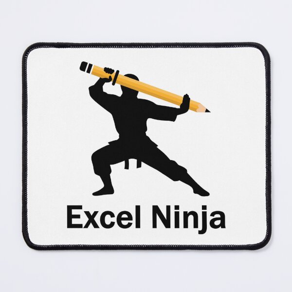 Item preview, Certified Excel Ninja Spreadsheet Master Minimalist Art designed and sold by pattman.