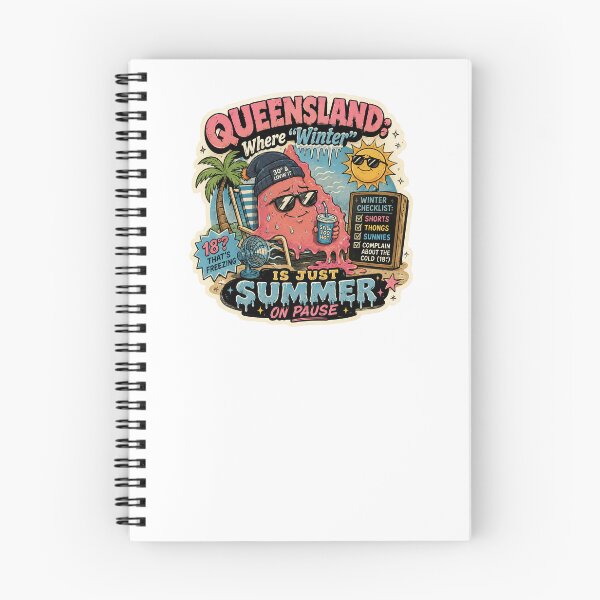 Item preview, Queensland Where Winter Is Just Summer On Winter Checklist Shorts Thongs QLD Funny Queensland Humor Aussie designed and sold by Yellowriversss.