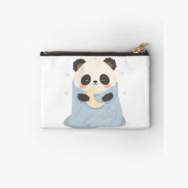 Item preview, Cute Sleepy Panda Kawaii Sticker | Cozy Panda with Moon Pillow designed and sold by Stylestickers55.