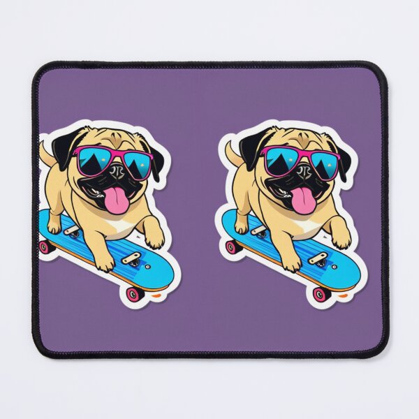 Item preview, Illustration - Pug Dog, Fun Cartoon Style designed and sold by AnimeShin.