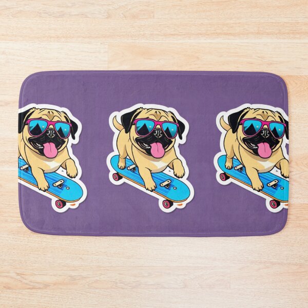 Item preview, Illustration - Pug Dog, Fun Cartoon Style designed and sold by AnimeShin.