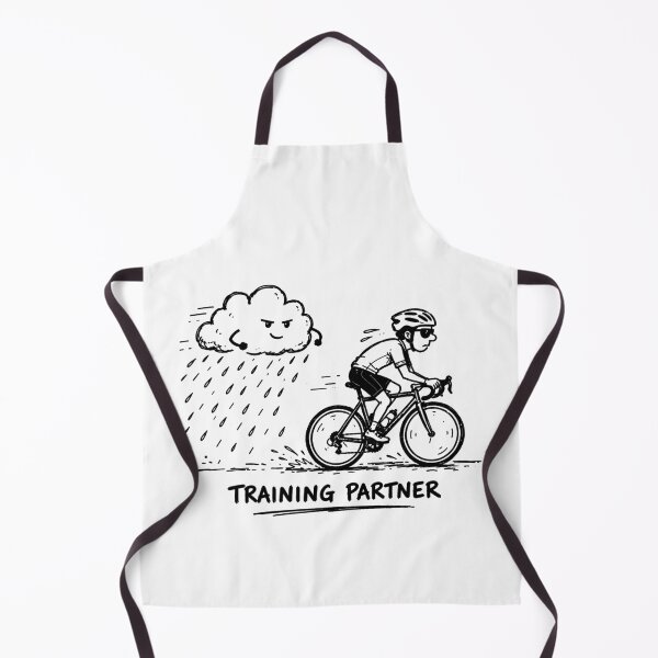 Item preview, Training Partner Funny Cycling Bicycle Rider Gift Design designed and sold by MonkiFlipp.