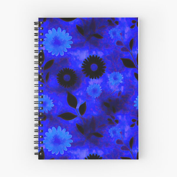 Item preview, Elegant Black Silhouettes on Blue Watercolor designed and sold by igraphixart.