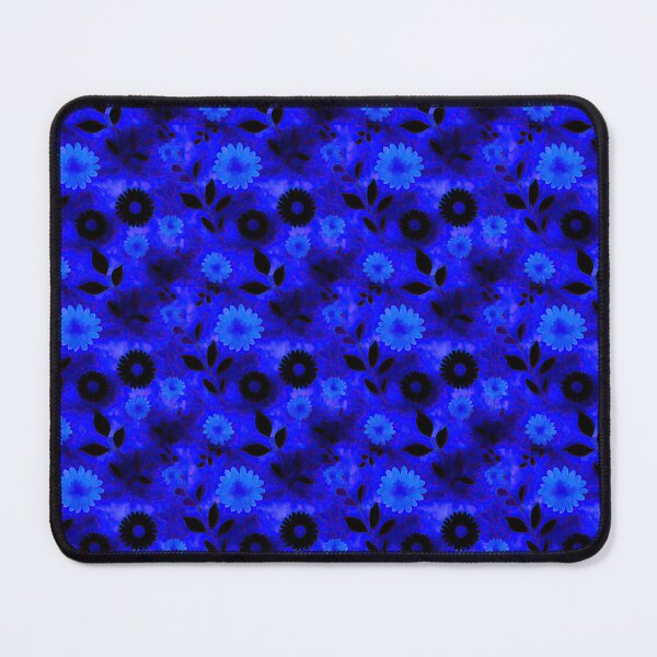 Item preview, Elegant Black Silhouettes on Blue Watercolor designed and sold by igraphixart.