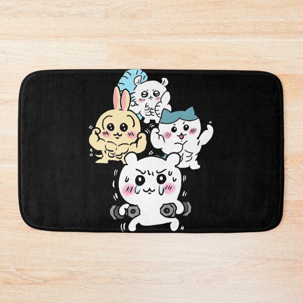 Item preview, Chiikawa, Hachiware, Momonga and Usagi Gym exercise designed and sold by T-TEES Clothing.