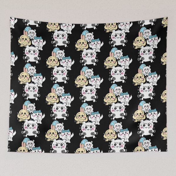 Item preview, Ejercicio de gimnasio de Chiikawa, Hachiware, Momonga y Usagi designed and sold by T-TEES Clothing.