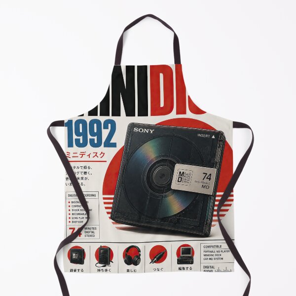 Item preview, MiniDisc 1992 – Vintage Digital Audio Retro Poster designed and sold by obstinator.