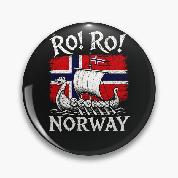Item preview, Norwegian Viking Ship Norway Flag Heritage designed and sold by HilllBernadine.