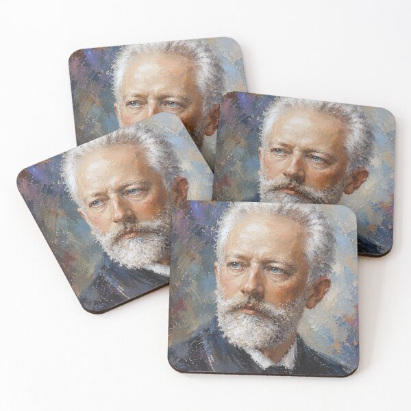 Item preview, Russian composer Pyotr Tchaikovsky painting. designed and sold by GalleryKauffeld.