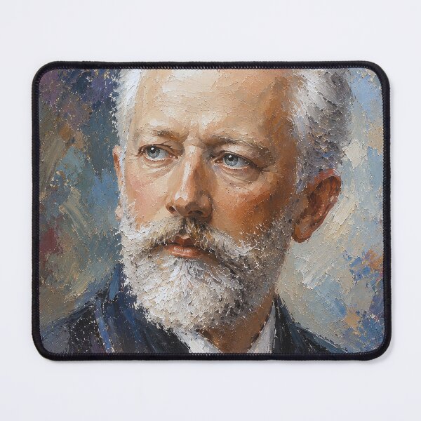 Item preview, Russian composer Pyotr Tchaikovsky painting. designed and sold by GalleryKauffeld.