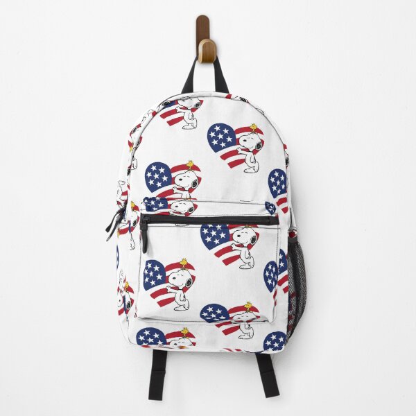 Item preview, Snoopy with American flag heart designed and sold by KillianGrantM.
