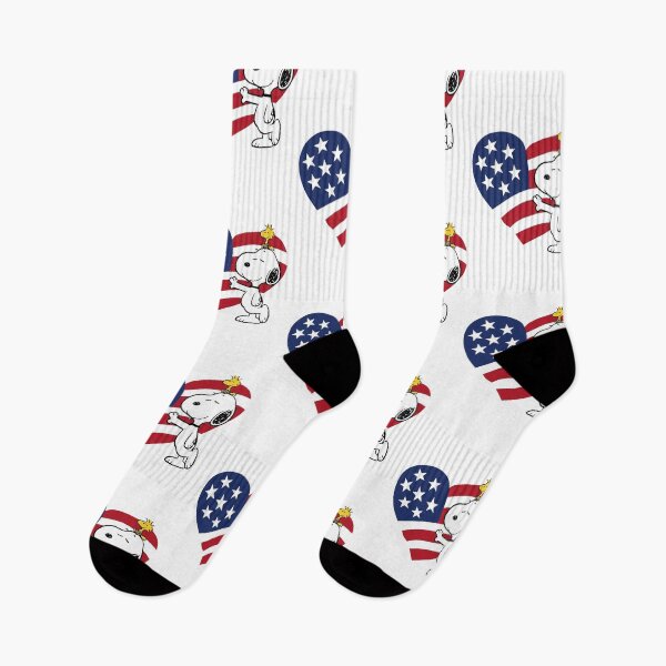 Item preview, Snoopy with American flag heart designed and sold by KillianGrantM.