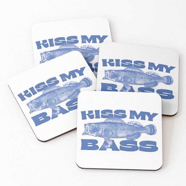 Item preview, Kiss My Bass designed and sold by SlayPOPShop.