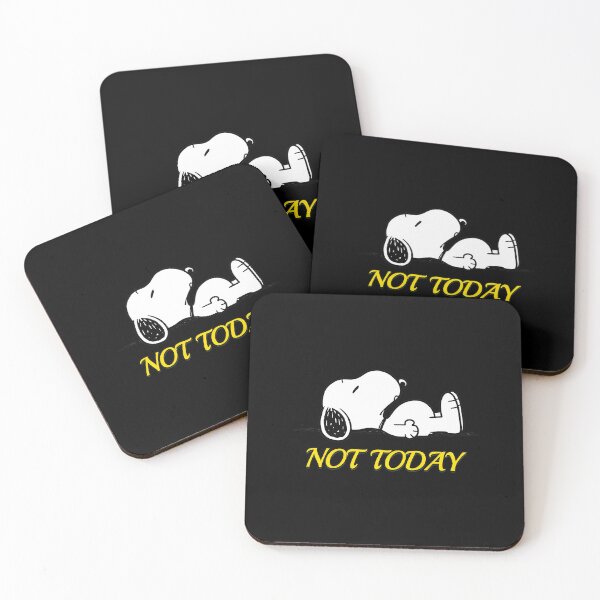 Item preview, Snoopy Not Today Lazy Day  designed and sold by catlolistore.