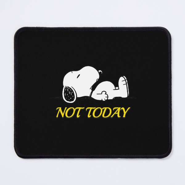 Item preview, Snoopy Not Today Lazy Day designed and sold by catlolistore.