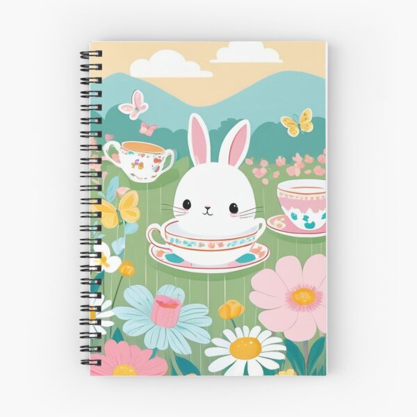 Item preview, Illustration - Rabbit in a Teacup, Idyllic Fairy Tale designed and sold by AnimeShin.