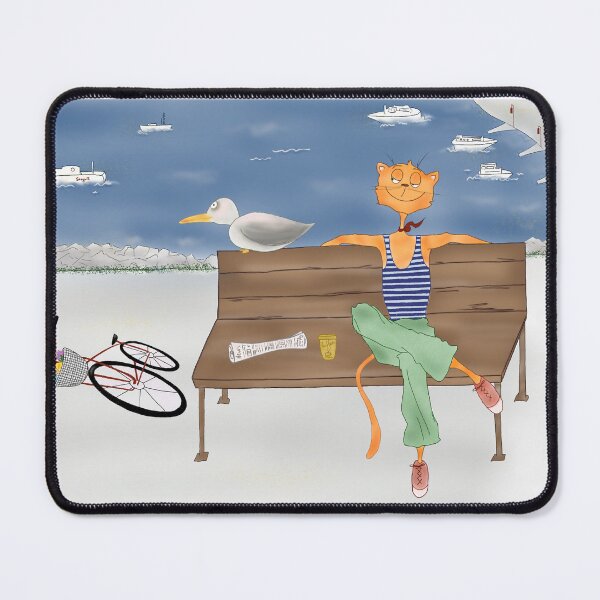 Item preview, Seaside Coffee and Absolute Chill designed and sold by The Whimsy Nest Art.