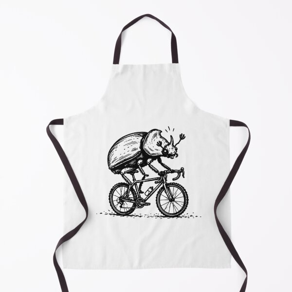 Item preview, Funny Cycling Beetle Riding Bicycle Gravel Bike Adventure Design designed and sold by MonkiFlipp.