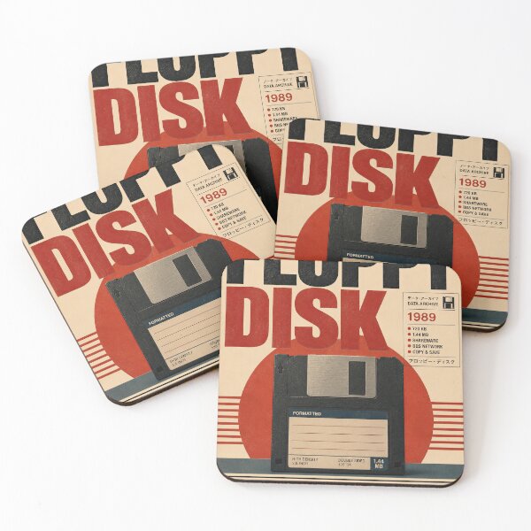 Item preview, Floppy Disk 1989 – Vintage Computer Retro Poster designed and sold by obstinator.