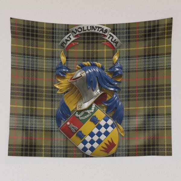 Item preview, Stewart Nielson Sanchez-Stewart Advocate and Weathered Hunting Tartan designed and sold by Kirrindy Designs.