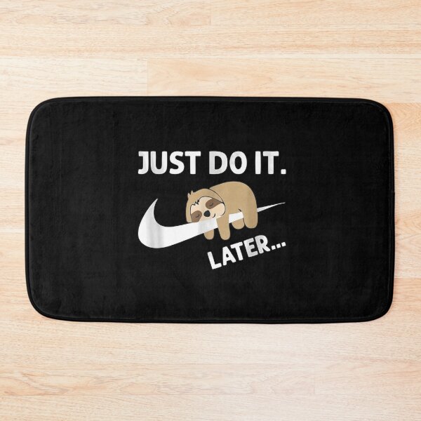 Item preview, Just Do It Later Sloth Sleeping On Swoosh designed and sold by TailAndKiln.