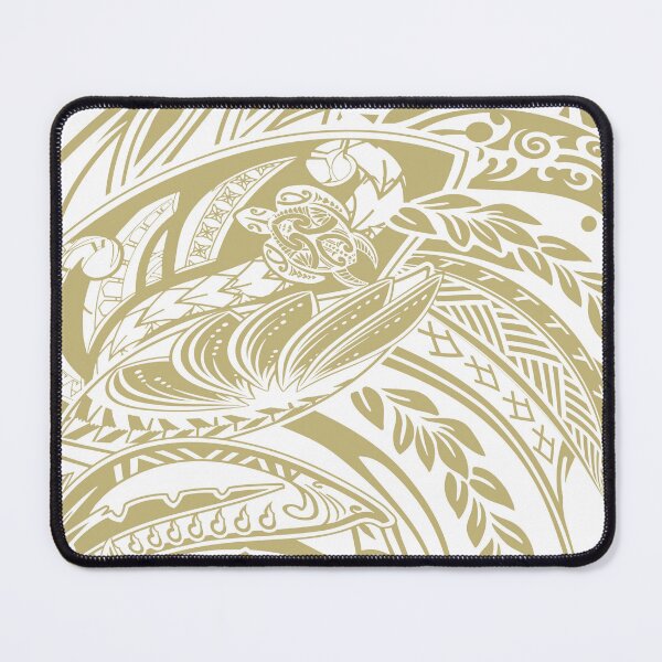 Item preview, Golden Earthtone Hawaiian Art Print designed and sold by sunnthreads.