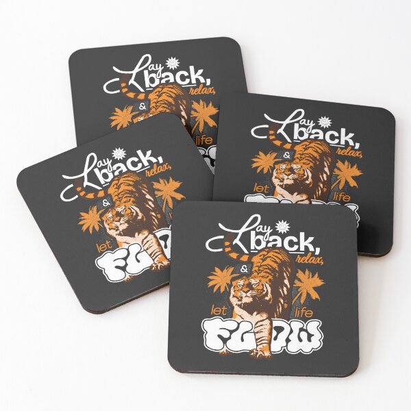 Item preview, Chilling Tiger Tropical Motivational designed and sold by SpiritSapien.