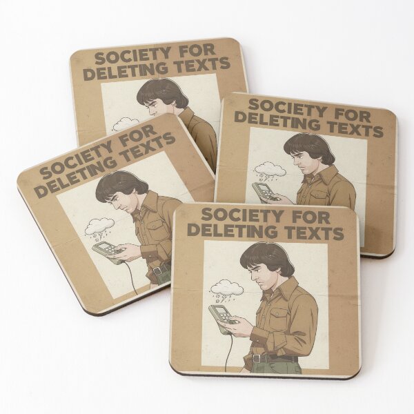 Item preview, Society for Deleting Texts designed and sold by PictorialWhimsy.