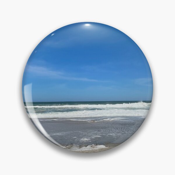 Item preview, Wide ocean bay on the sandy beach designed and sold by Art of Momenz.